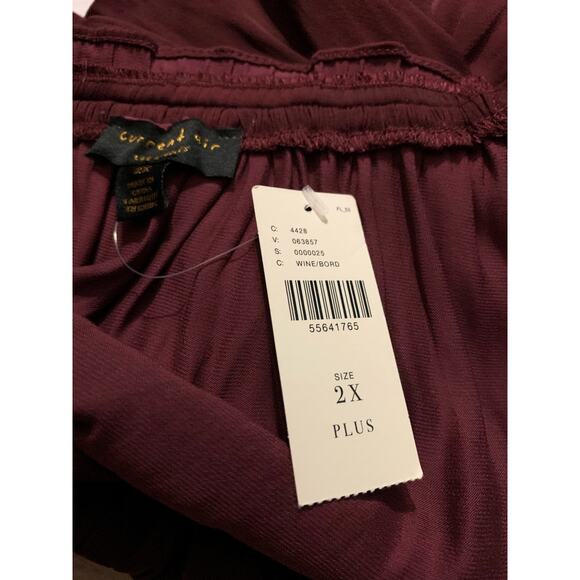 Anthropologie Current Air Cobie Colorblocked Midi Dress 2x - Picture 8 of 14